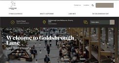 Desktop Screenshot of goldsbroughlane.com.au